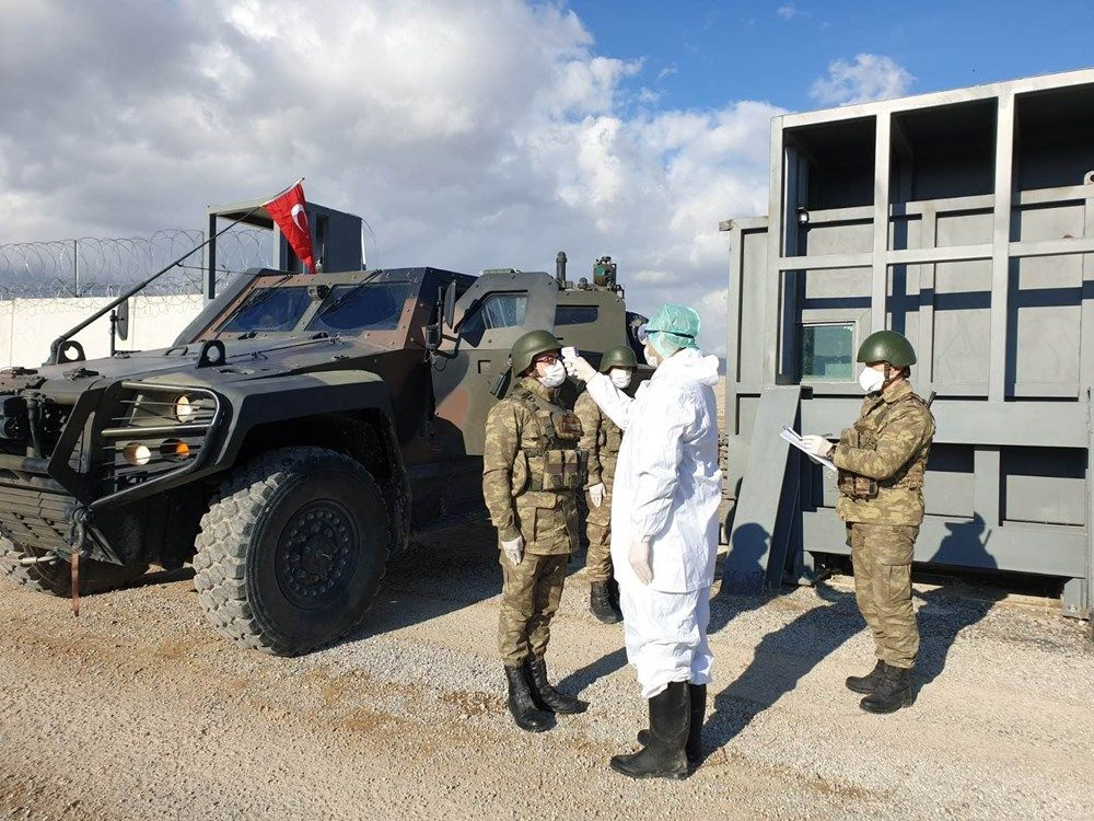 TSK'dan sınır birliklerinde sıkı koronavirüs önlemleri askerler bunları yapacak