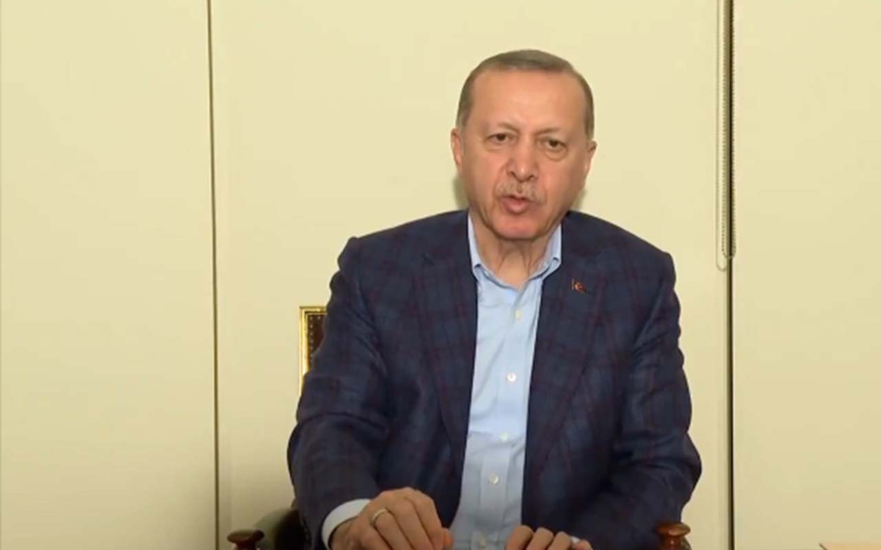 Cumhurbaşkanı Recep Tayyip Erdoğan'dan koronavirüs açıklaması