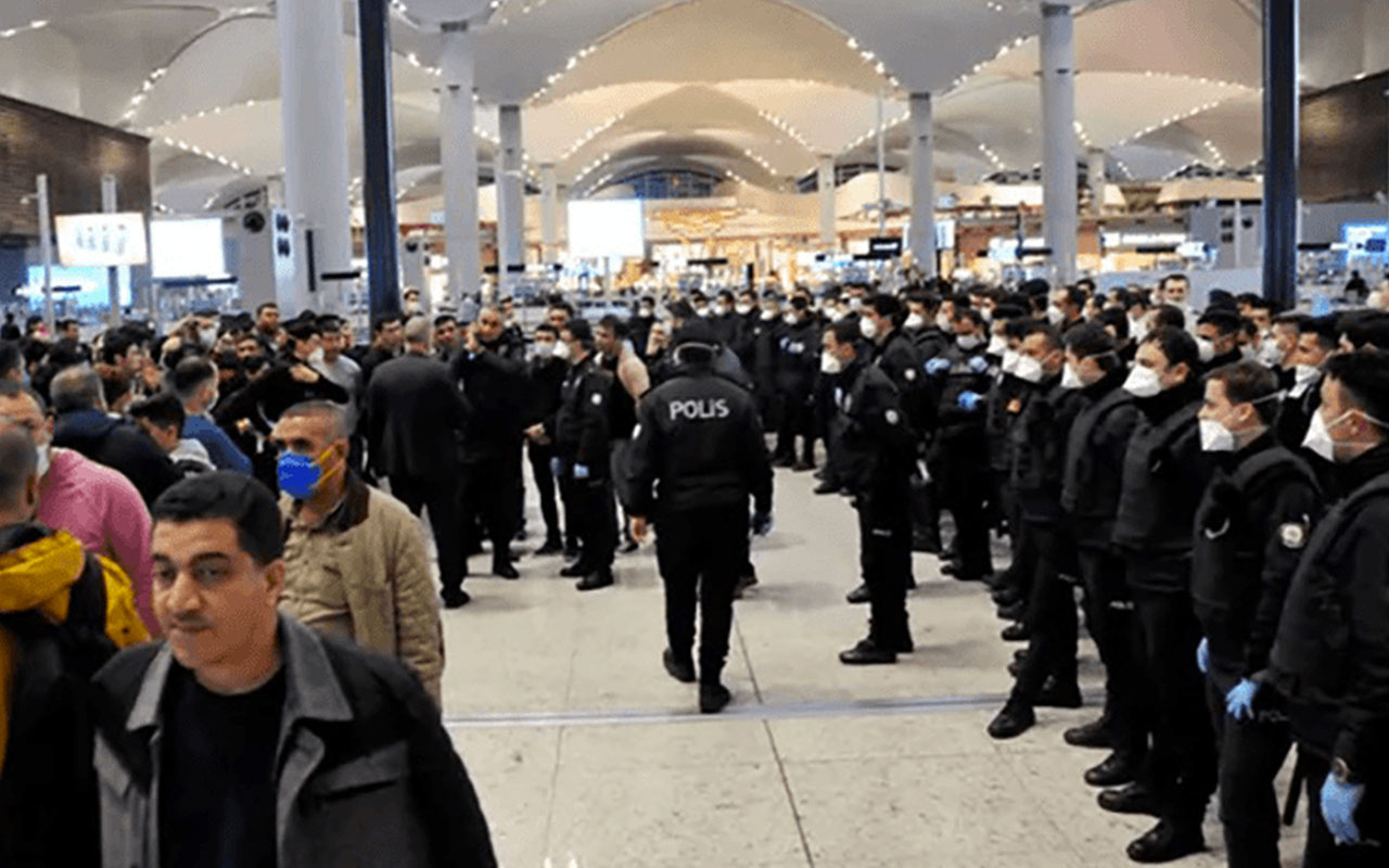 İstanbul Havalimanı'ndan 1500 yabancı uyruklu yolcu Karabük'e nakledildi