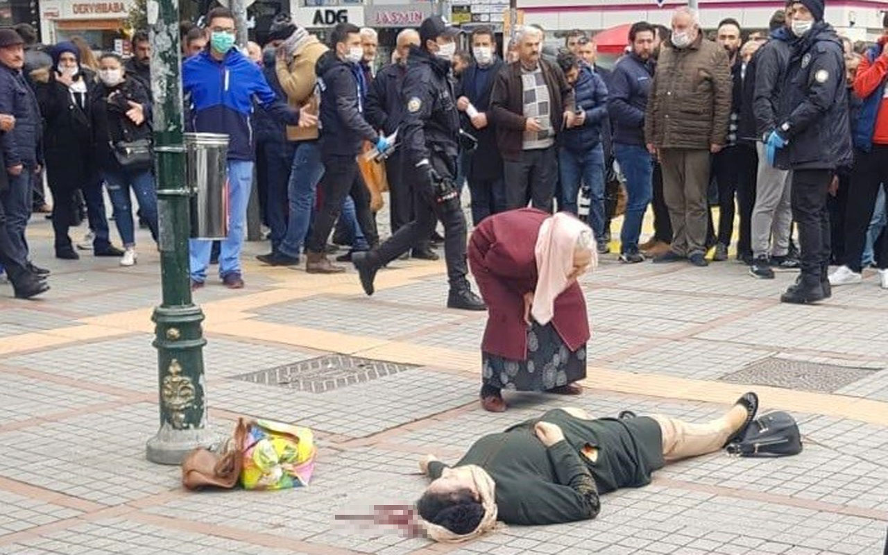 Rize'de dehşete düşüren görüntü! Boşandığı eşini cadde ortasında vurdu