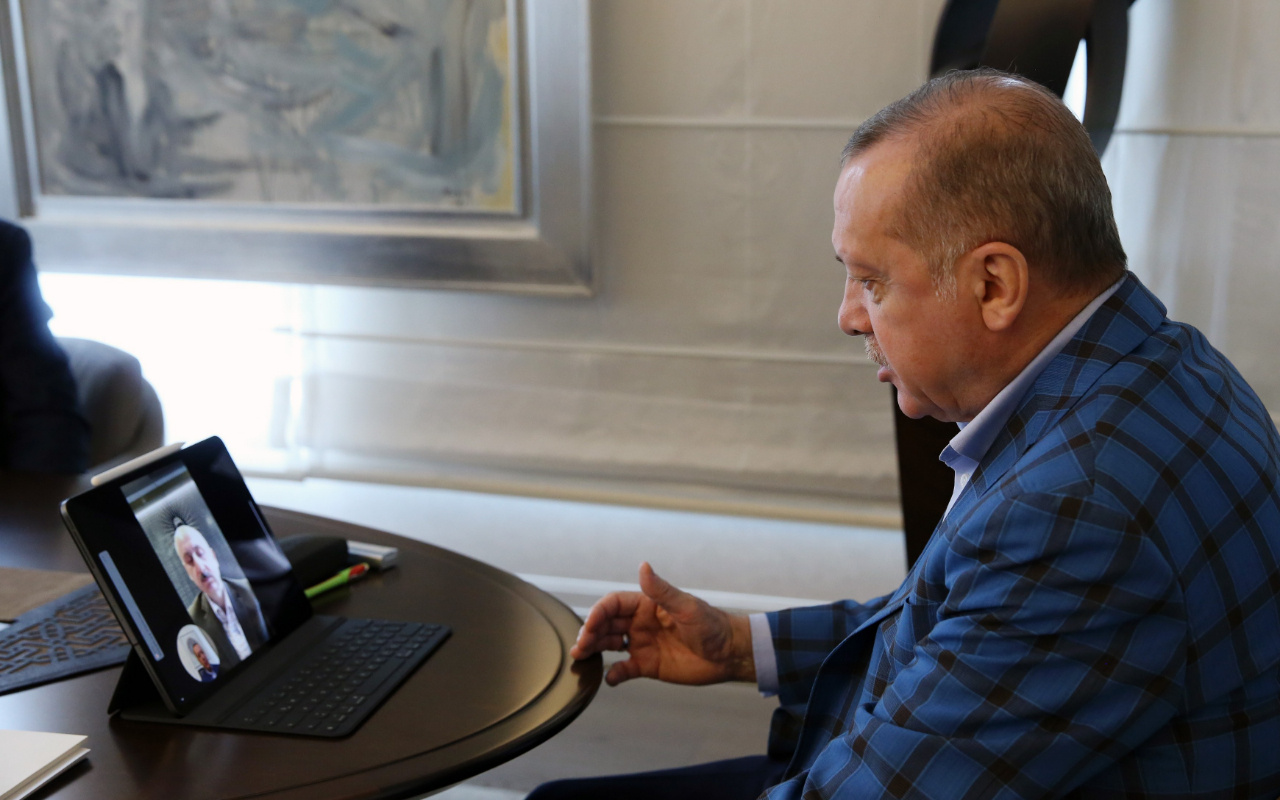 Cumhurbaşkanı Erdoğan, Bakan Karaismailoğlu ile görüştü