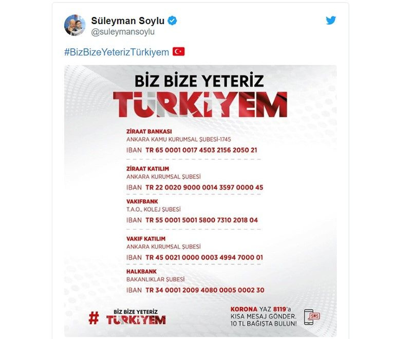 Erdoğan öncü oldu Kampanyaya bağış yağdı