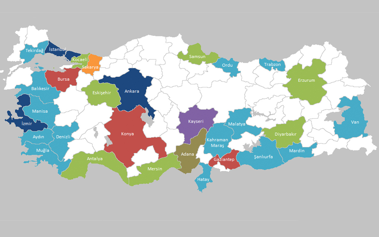 Türkiye büyükşehirlerine giriş çıkış yasaklandı! İşte 30 büyükşehirin listesi