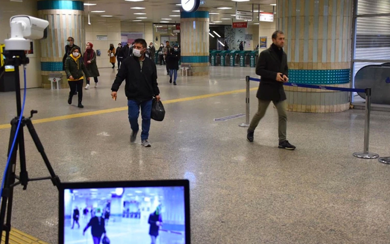 İstanbul'da koronavirüse karşı yeni dönem! Metro girişlerinde termal kameralı önlem