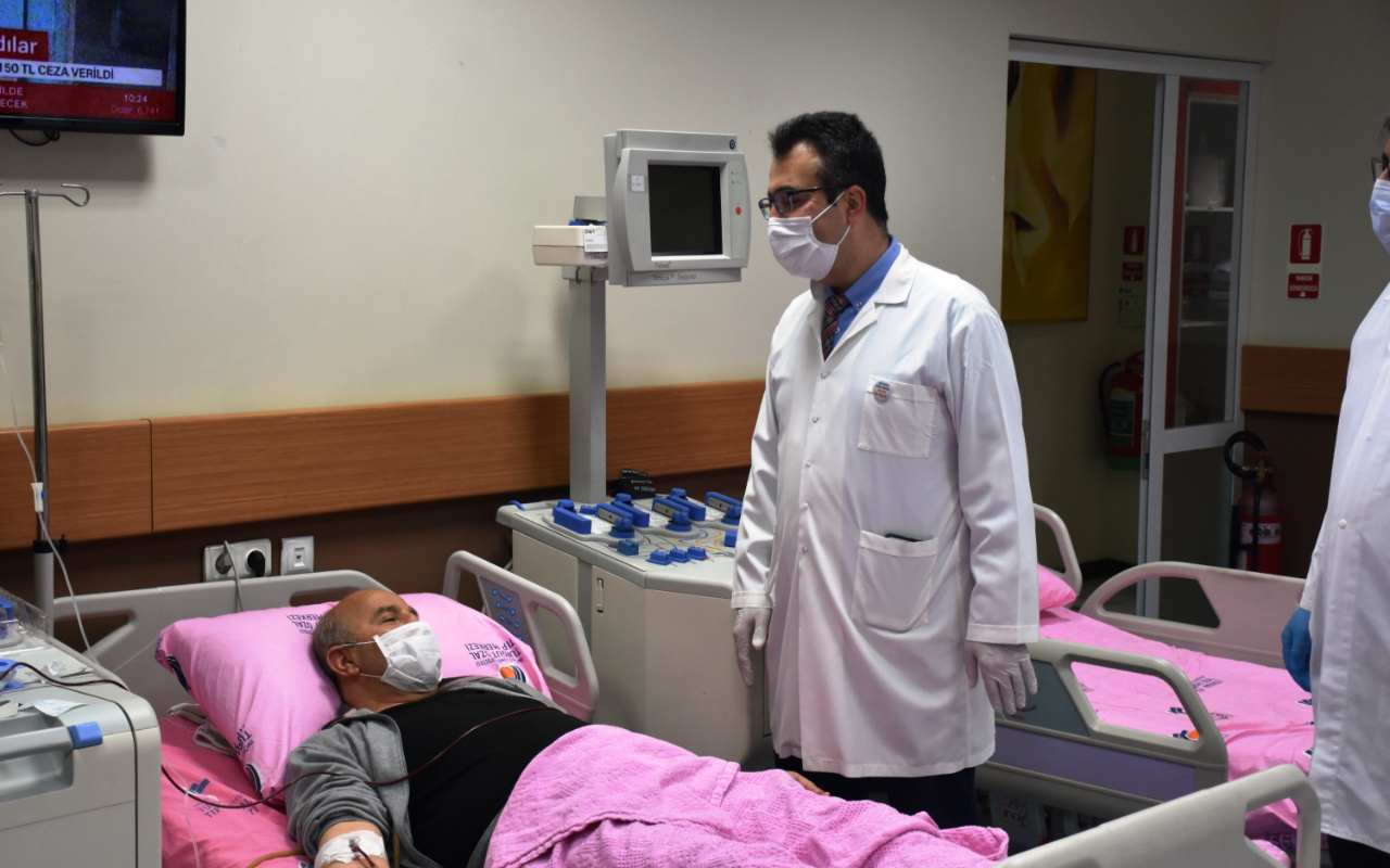 Dünya'da Çin'den sonra ilk kez Türkiye'de immum plazma tedavisi yapıldı haberler iyi