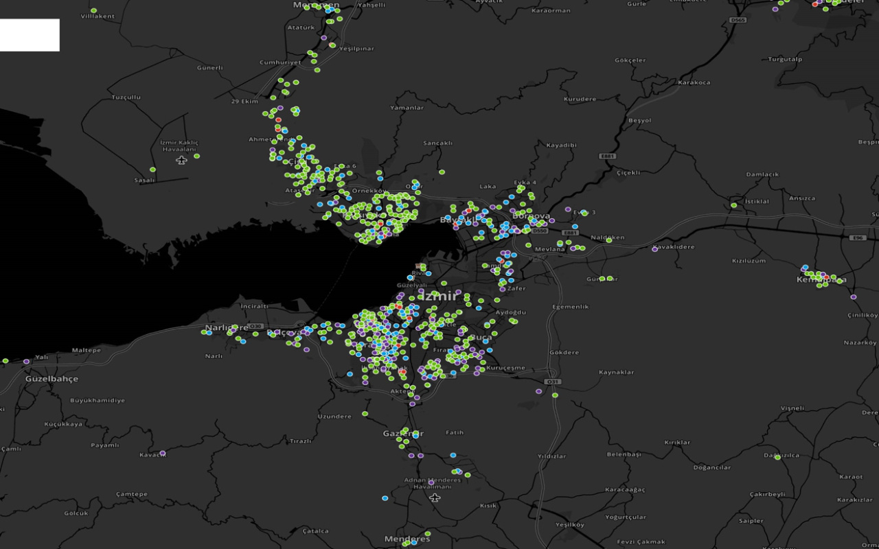 İzmir ilçelerinin koronavirüs vaka sayısı! En çok ve en az hangi ilçede haritası