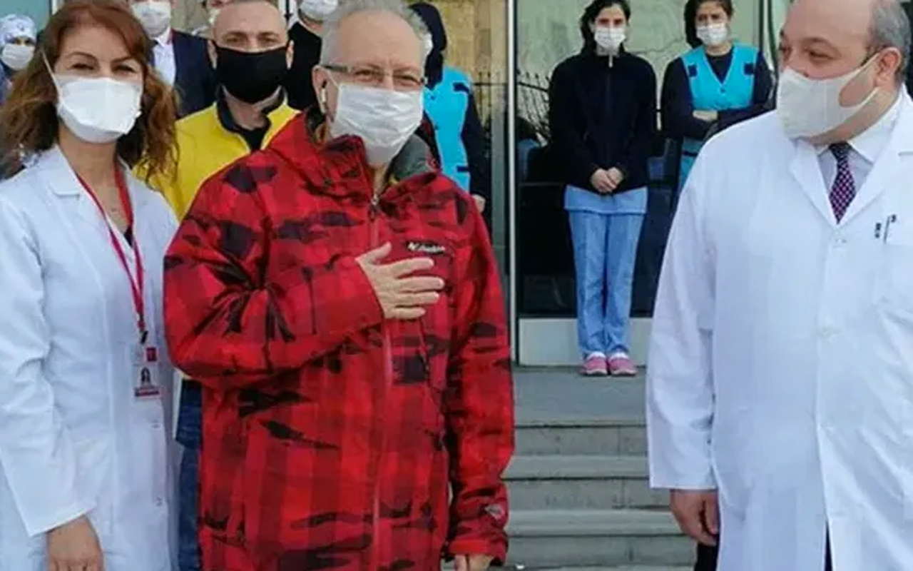 64 yaşındaki Prof. Dr. Oğuz Özyaral koronavirüsü yendi