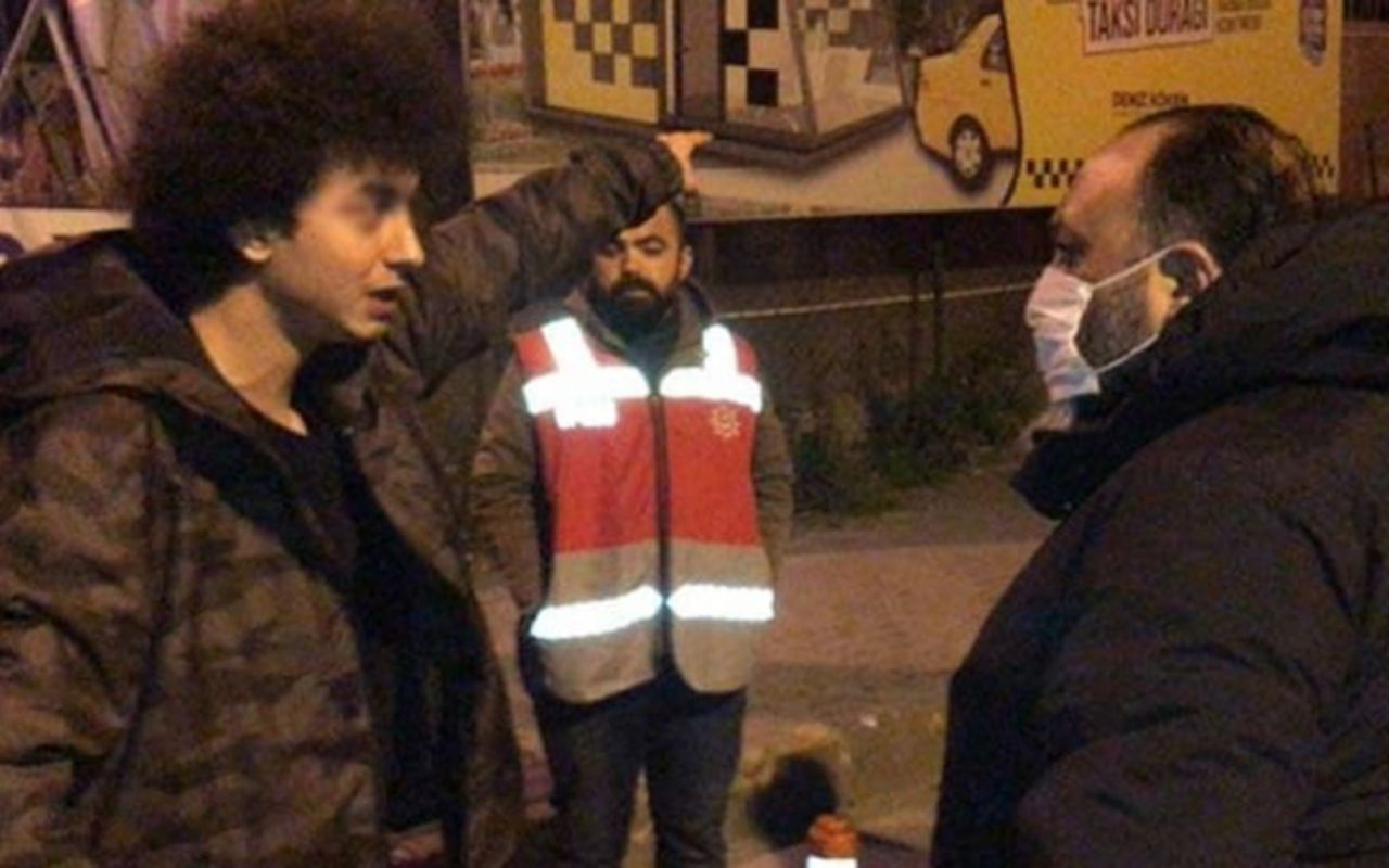 Alibeyköy'de sokağa çıkma yasağı cezası yiyen genç: Allah bana ceza veriyor