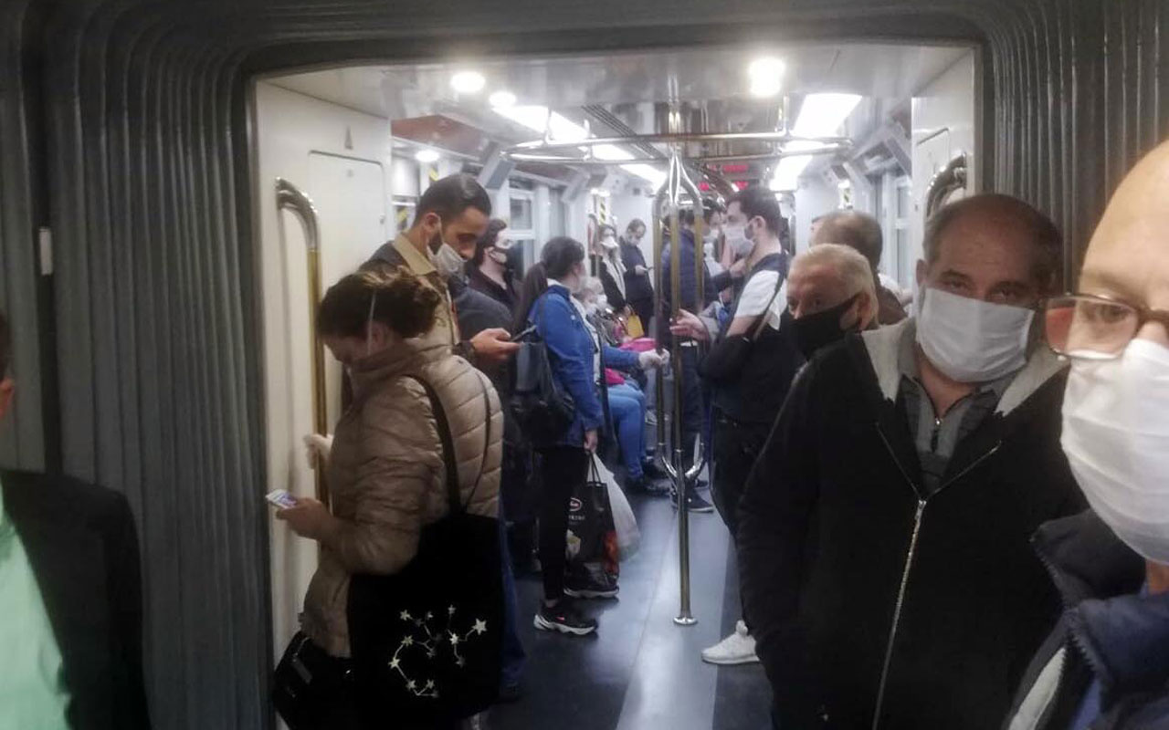 İzmir metrosunda korkutan görüntüler İzmir Büyükşehir'e sefer sayısı tepkisi