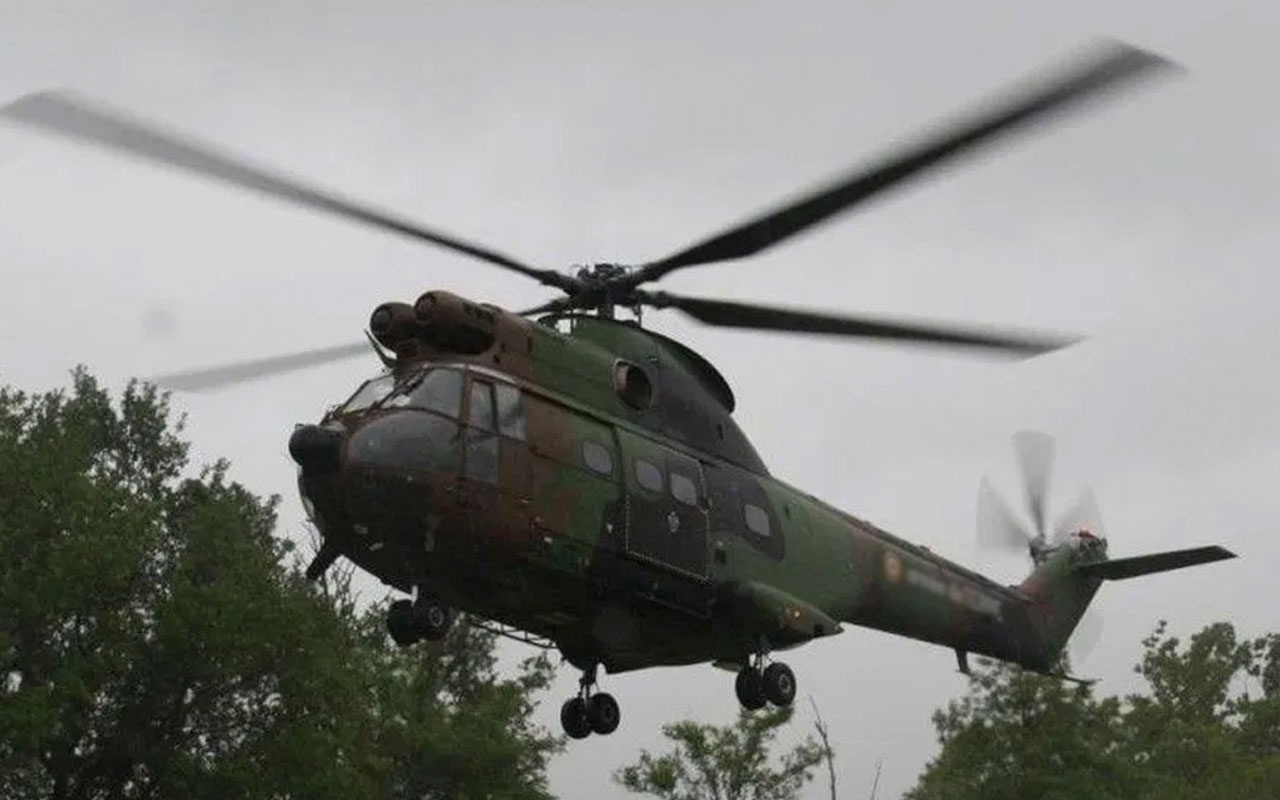 Fransa'da askeri helikopter düştü