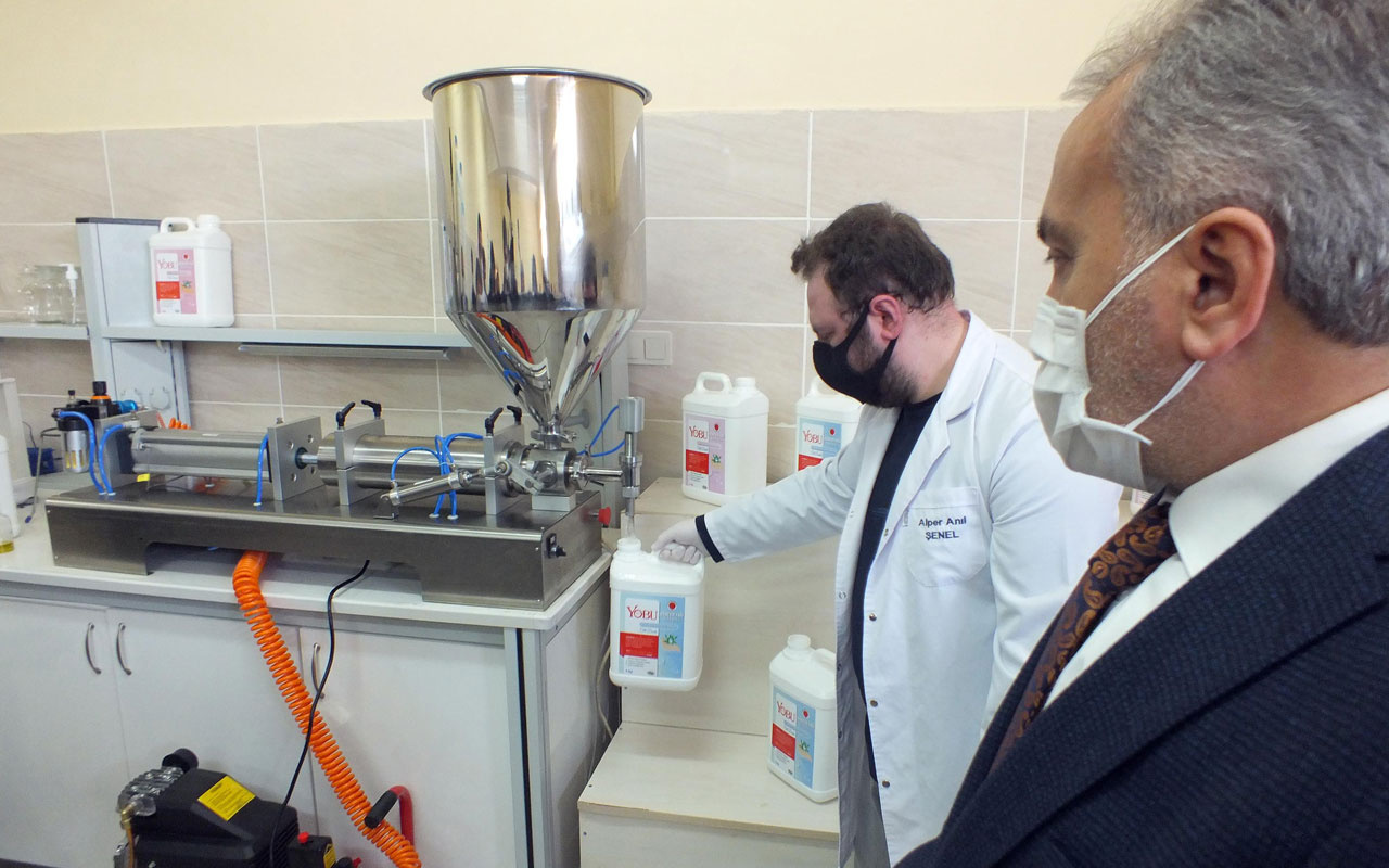 Yozgat Bozok Üniversitesi'nde kenevir esanslı sıvı sabun üretildi