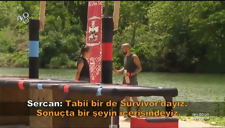 Acun Ilıcalı takımın üstüne yürüdü Survivor'da Sercan Yıldırım Nisa'ya açıldı