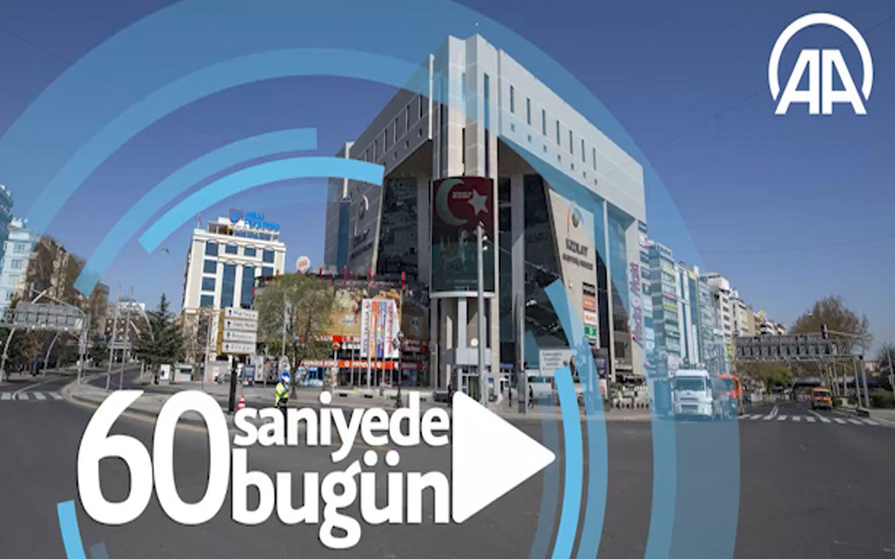 60 saniyede bugün (18 Nisan 2020)