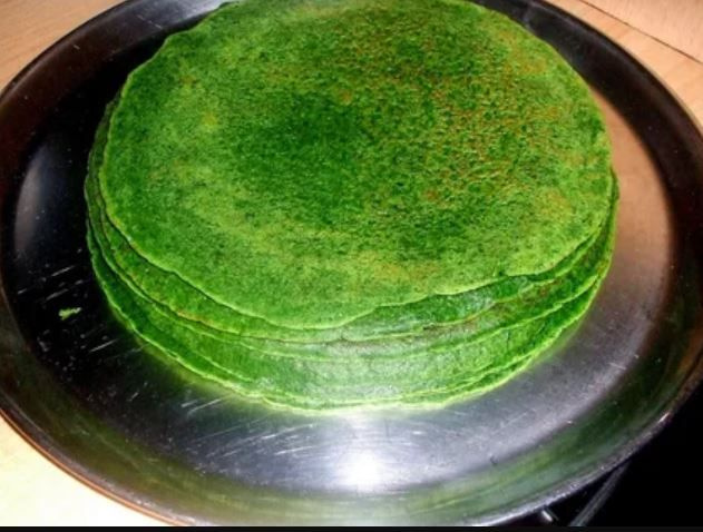 Yeşil krep nasıl yapılır enfes tat!