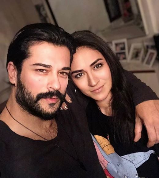 Burak Özçivit eşi Fahriye Evcen ve kardeşi Burçun Özçivit kavgası arasında kaldı!