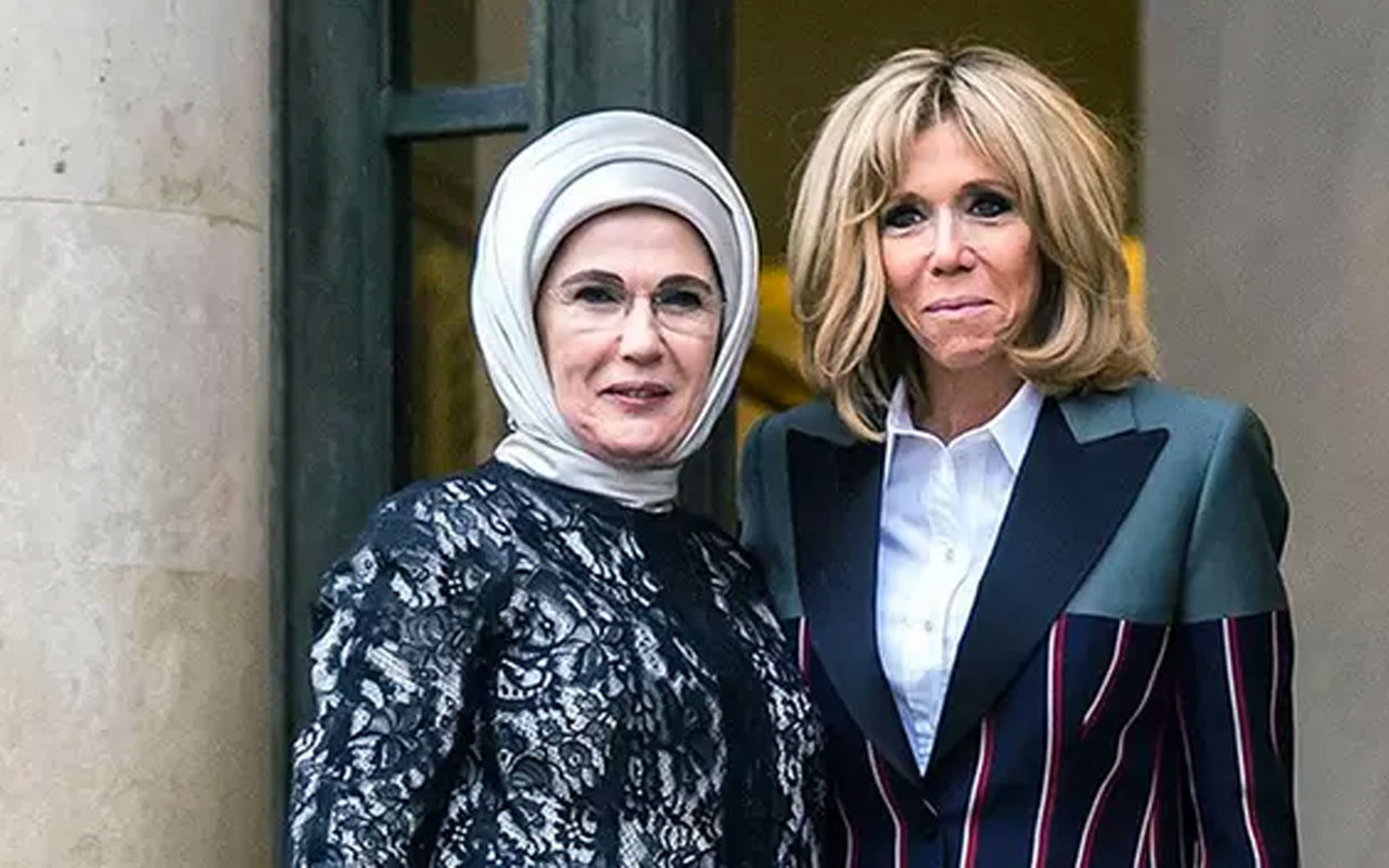 Brigitte Macron ve Emine Erdoğan telefonda konuştu! Koronayla mücadelede dayanışma