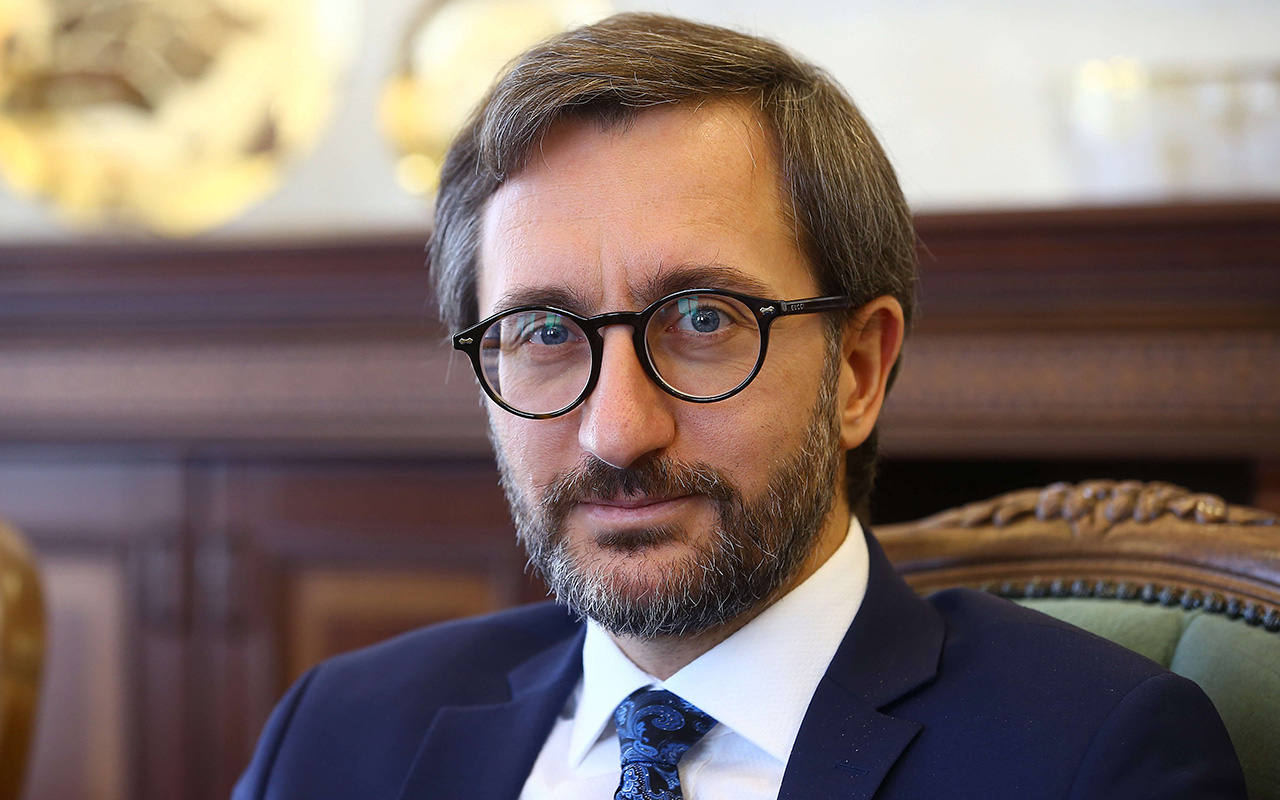 letişim Başkanı Fahrettin Altun'dan AB'ye eleştiri