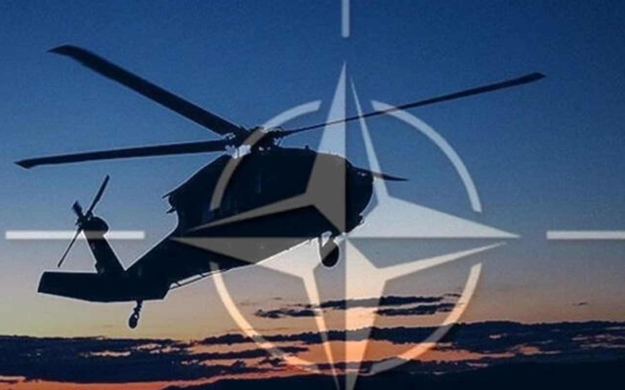 NATO askeri helikopteri Adriyatik'te kayboldu
