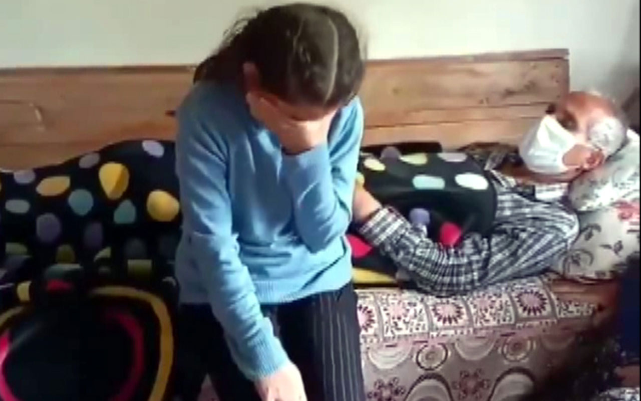 Küçük Didem'in babası için ağlayarak yardım istediği video ses getirdi