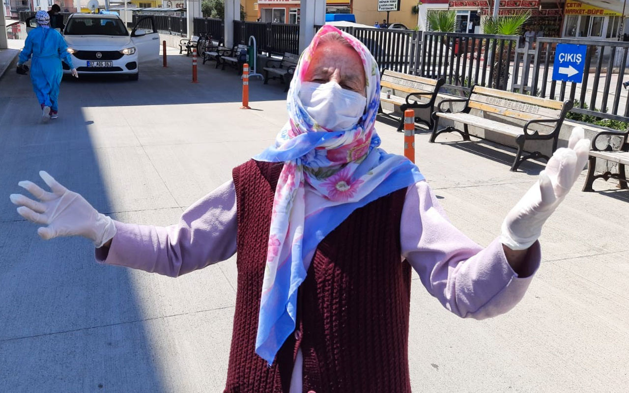 Korona virüsü yenen 70 yaşındaki kadın: Virüs beni yıkacaktı ben virüsü yıktım
