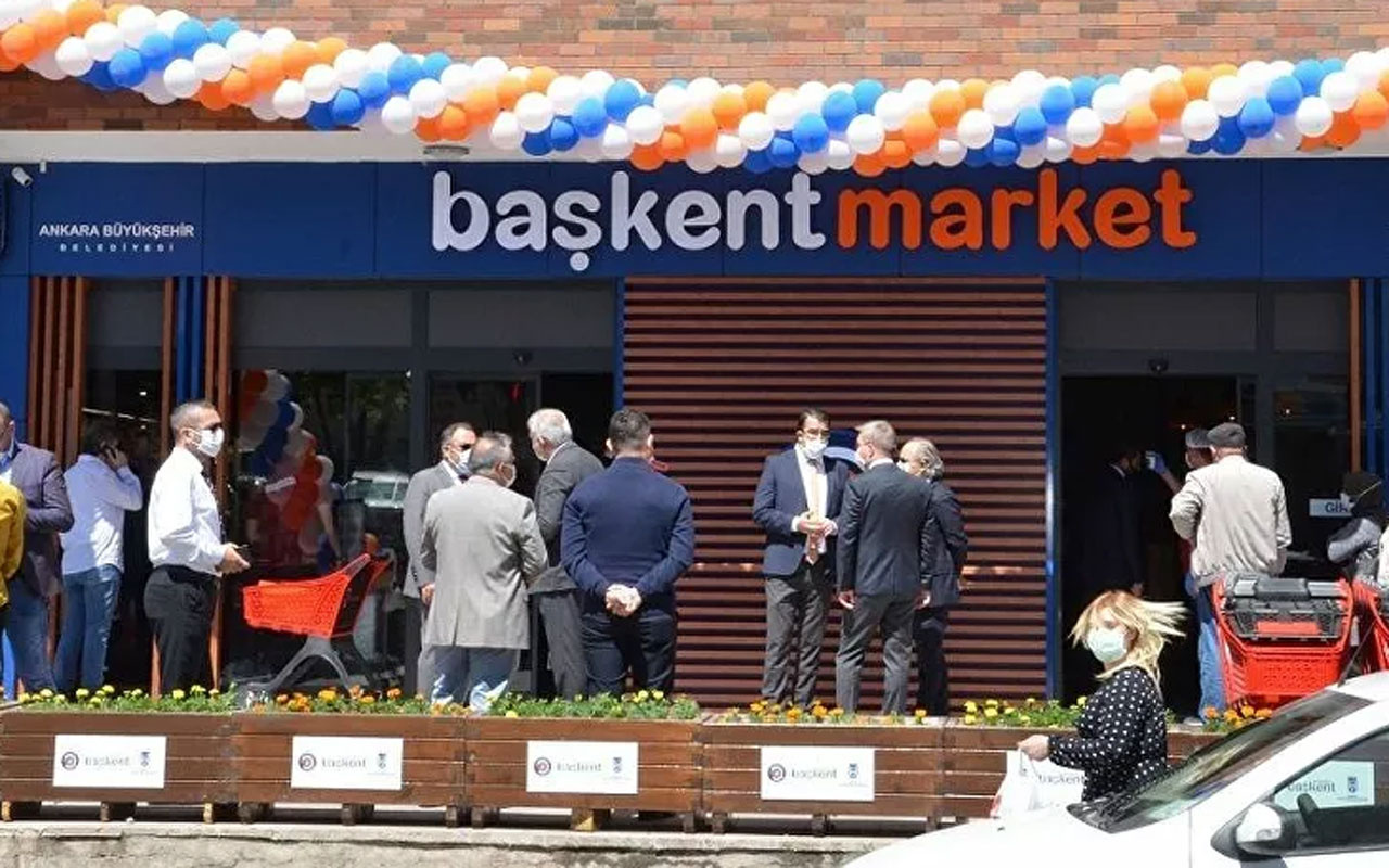 Ankara'da ilk 'Başkent Market' açıldı! Yavaş Twitter'dan duyurdu