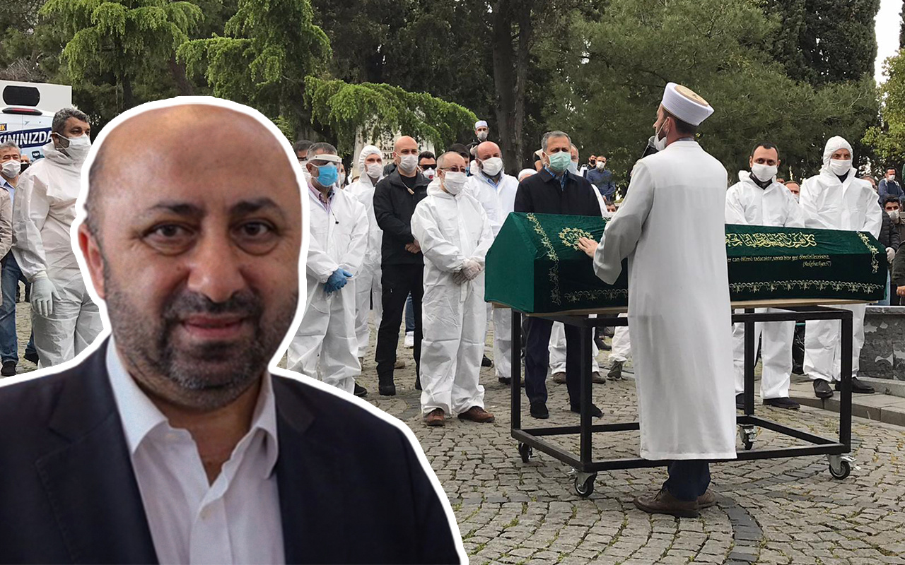 Koronavirüs nedeniyle hayatını kaybeden Ömer Döngeloğlu son yolculuğuna uğurlandı