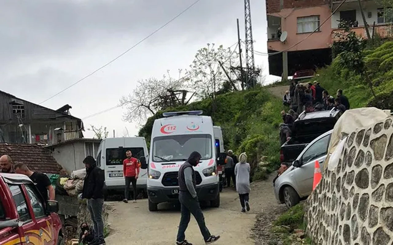 Rize'de muhtar ve eşi arazi anlaşmazlığı nedeniyle silahla vurularak öldürüldü!