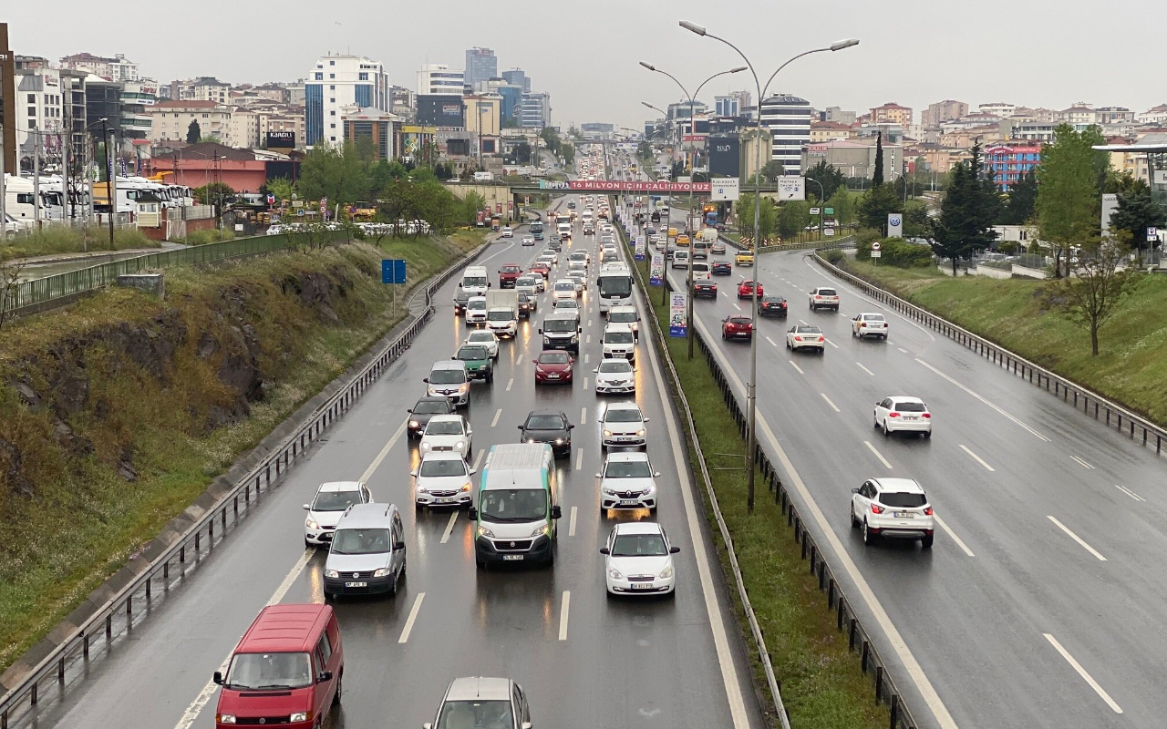 İstanbul'da trafik uzun zaman sonra yüzde 47'leri gördü