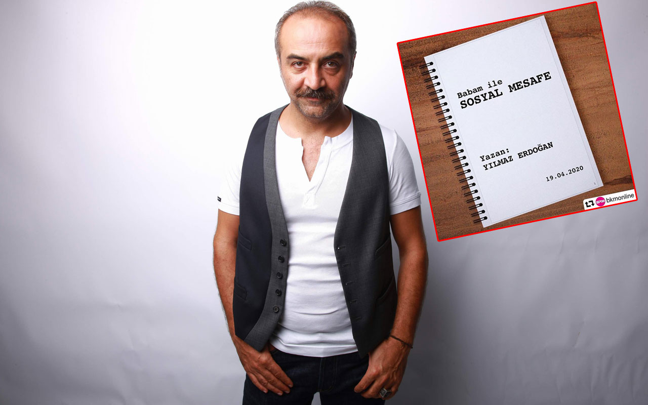 Yılmaz Erdoğan'dan dizi müjdesi "Babam ile Sosyal Mesafe" çekimleri başladı
