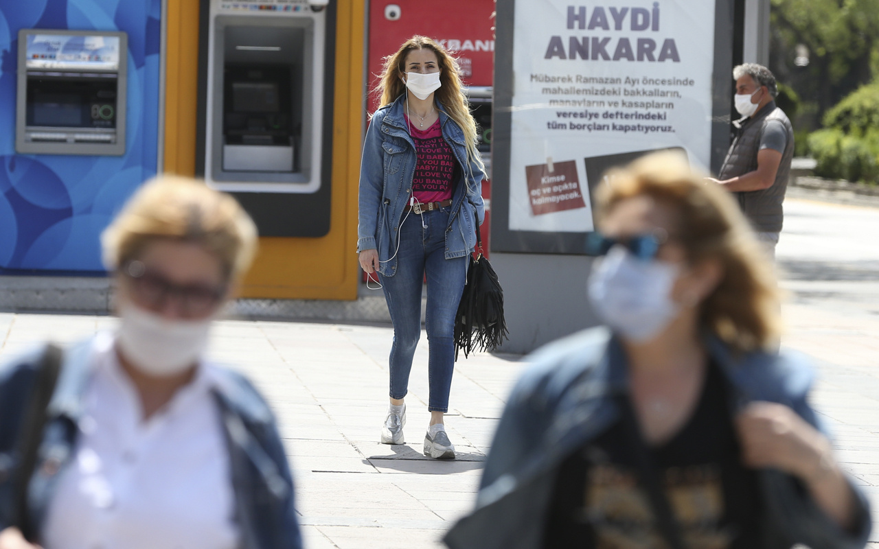 Ankara Valiliği açıkladı: Maske takmayan 1147 kişiye 1 milyon lira ceza