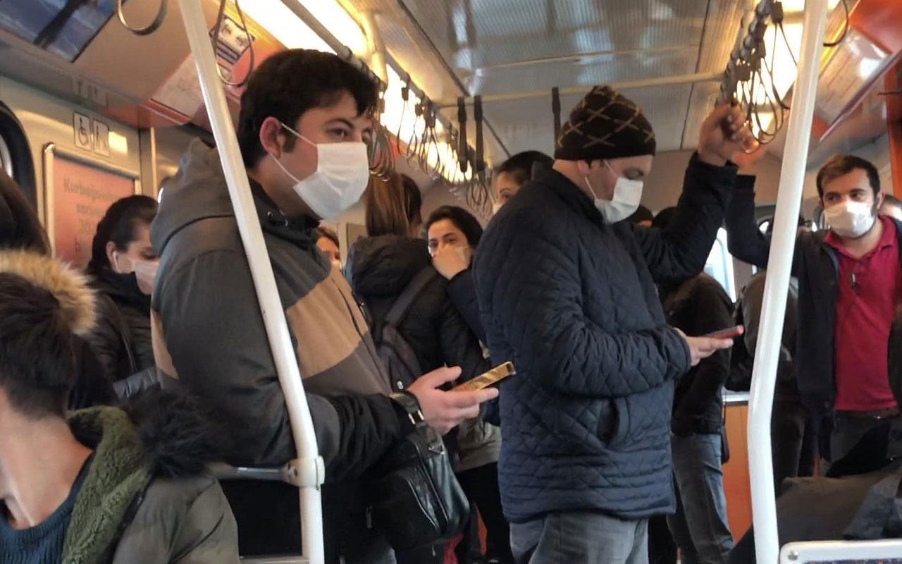 İstanbul'da bu sabah toplu ulaşımda korkutan görüntüler