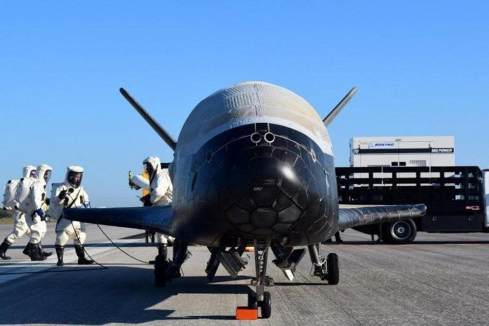 ABD'nin uzay uçağı X-37B'den yeni kareler gelmeye başladı