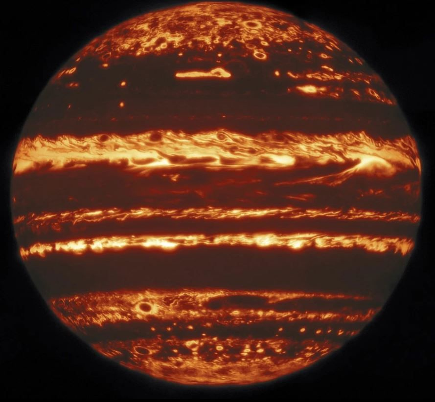 Jüpiter’in dünyadan en net fotoğrafı çekildi! İlk kez böyle görüldü