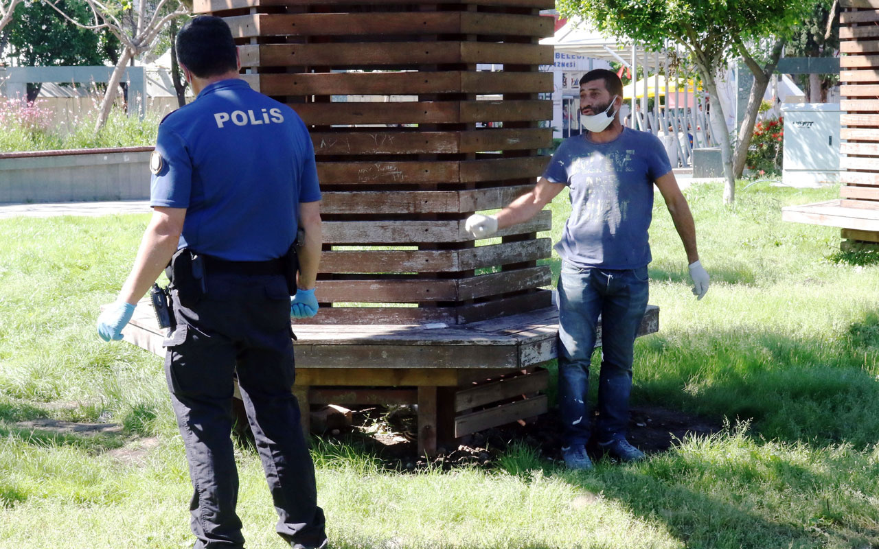 Antalya'da karantinadan kaçan adam polise 'kafama sıkın' dedi