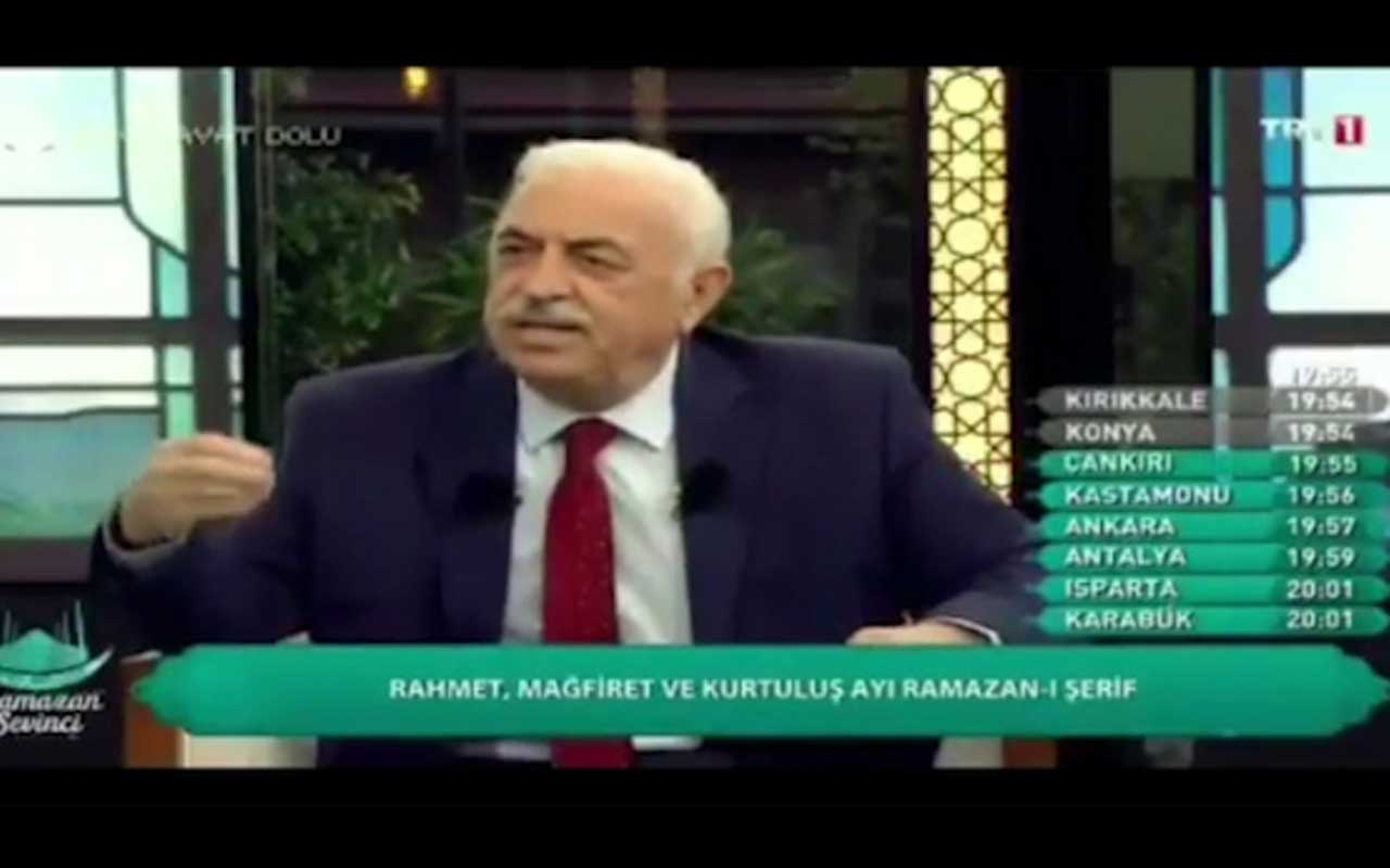 TRT 1 Ramazan programında bomba eşcinsellik ve zina açıklaması