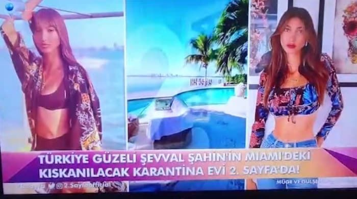 Türkiye Güzeli Şevval Şahin'den İstanbul için olay sözler Miami'de karantinada