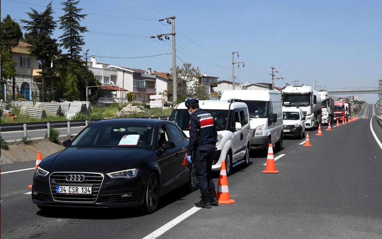 Tekirdağ'da kalkan kısıtlama sonrası seyahat belgesi olmayanlar geri çevrildi