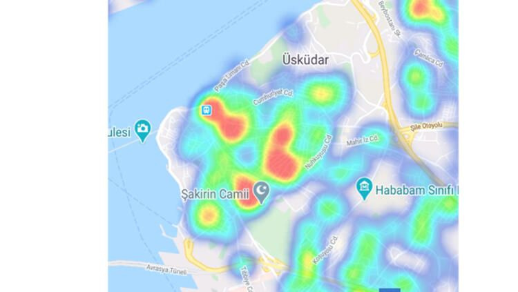 İstanbul'un koronavirüs haritası güncellendi! İşte ilçe ilçe İstanbul'un Covid-19 haritası