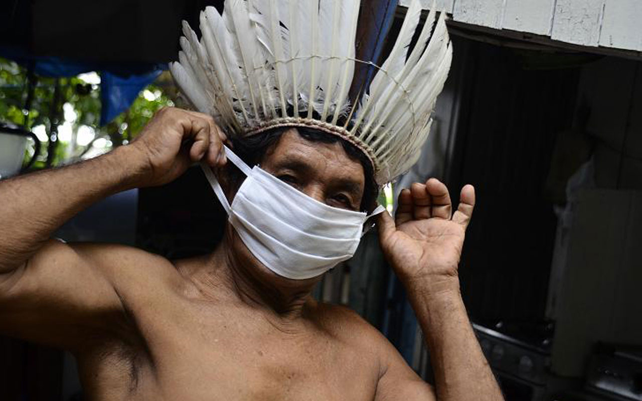 Amazonlarda yerlilerin koronavirüs (Covid-19) salgınıyla mücadelesi