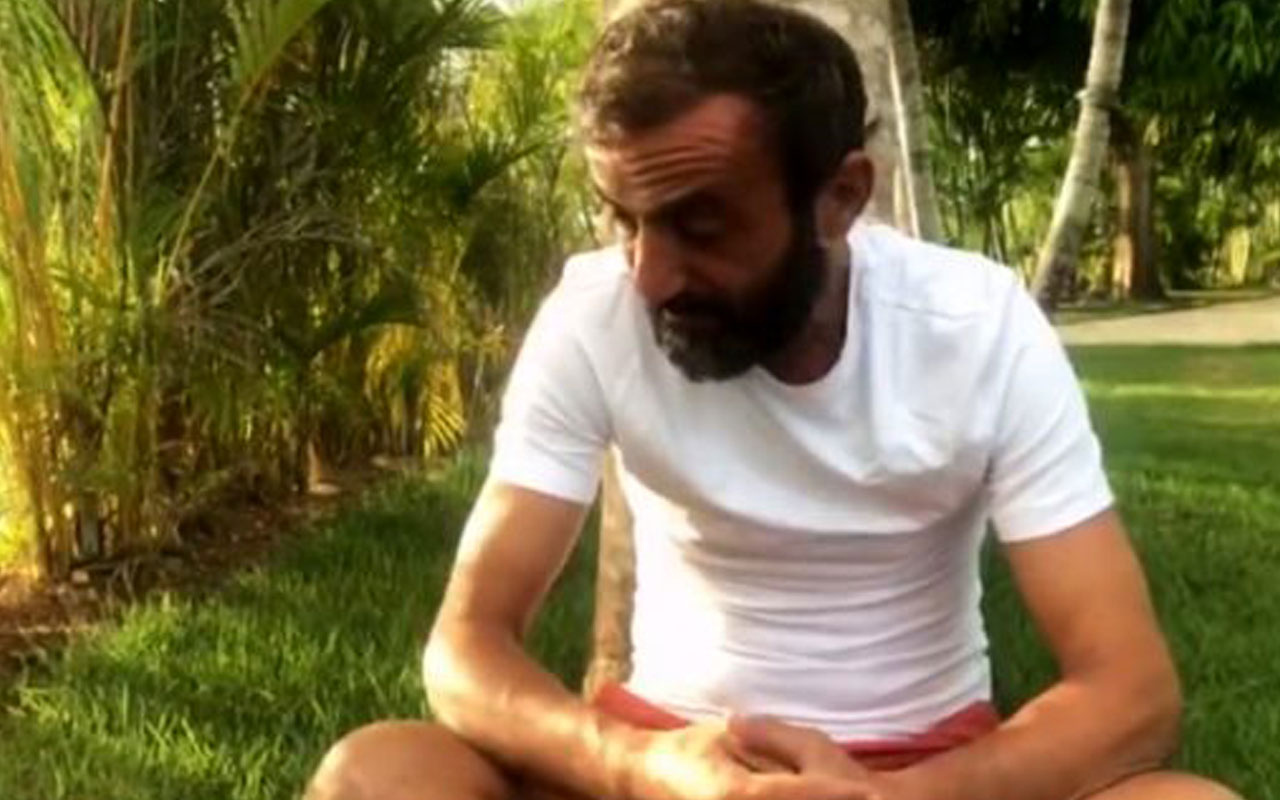 Survivor'dan elenen Ersin Korkut, gözyaşlarına içinde adaya veda etti