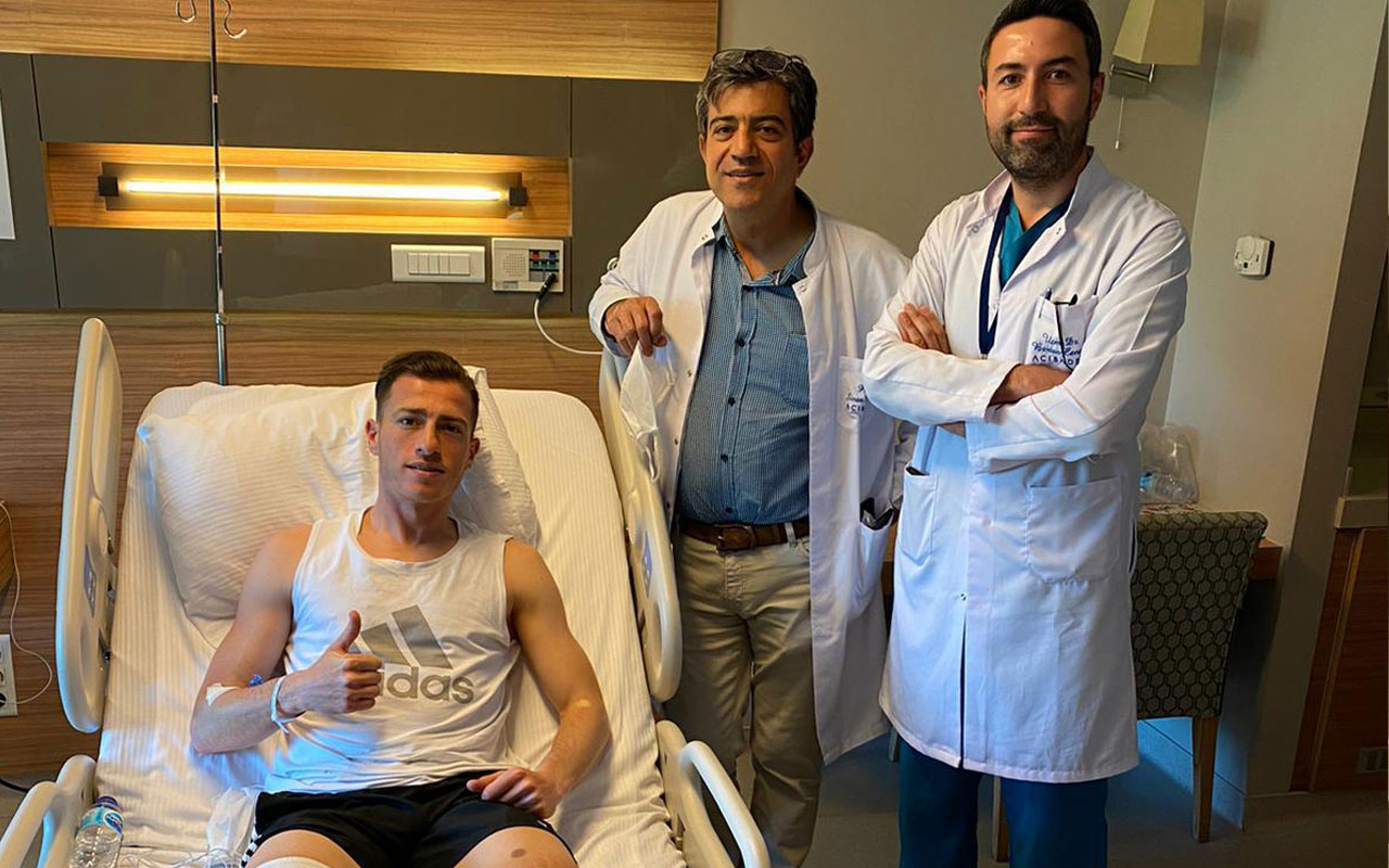 Sivassporlu Hakan Arslan menisküs ameliyatı oldu