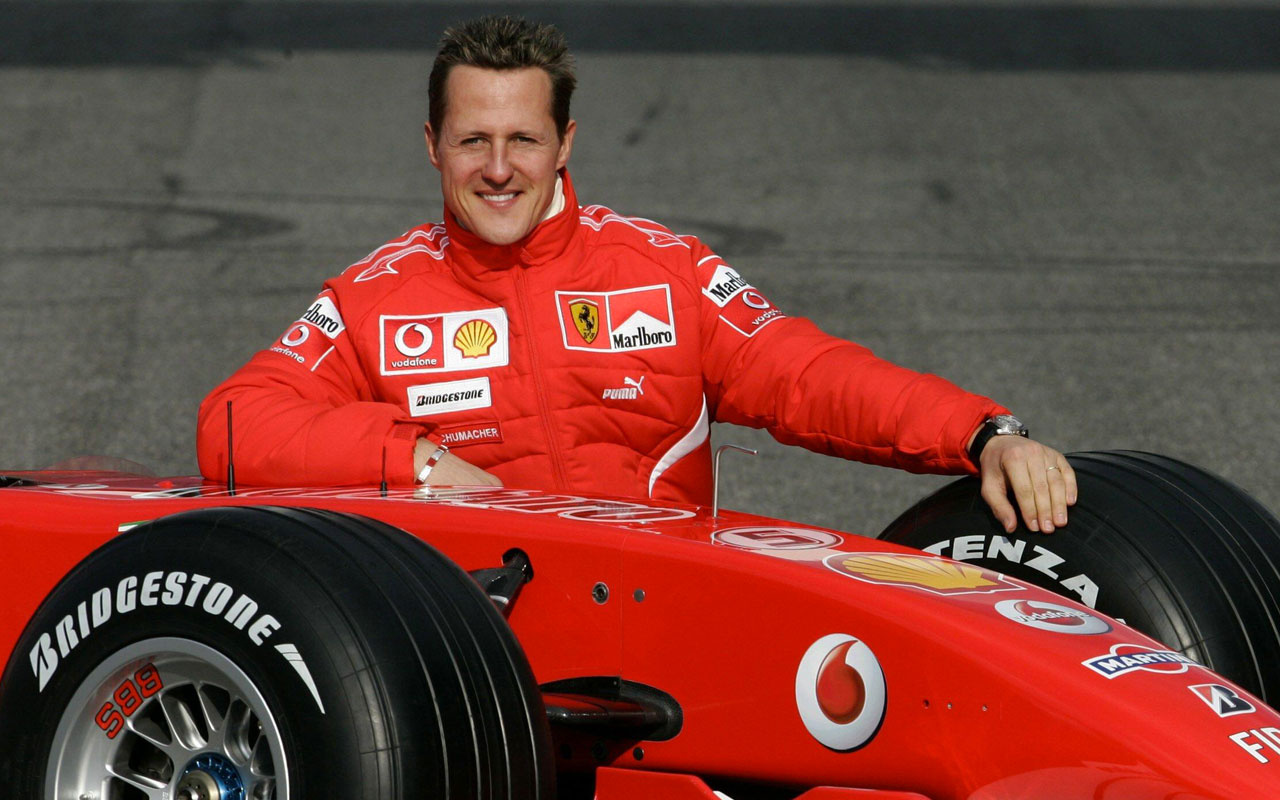 Michael Schumacher yattığı yerden bile kazandı
