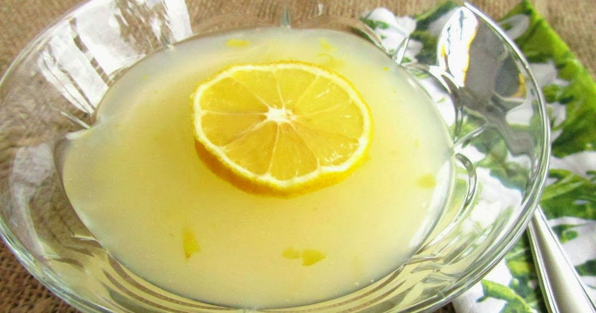 Ekonomik ve pratik bir tatlı : Limonlu su muhallebisi!
