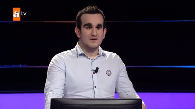 ATV Kim Milyoner Olmak İster'e görme engelli Mustafa Keskin geceye damga vurdu!