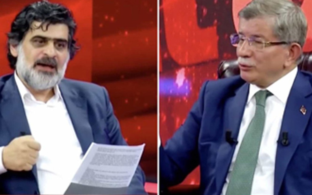 AKİT TV'de Ahmet Davutoğlu ile kavga çıktı! Senin dilinle beynin arasında...