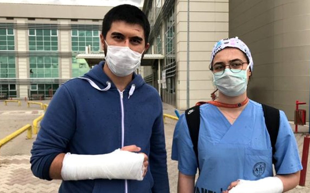 Kırıkkale'de iki doktor hamile kadının eşi tarafından tekme tokat dövüldü