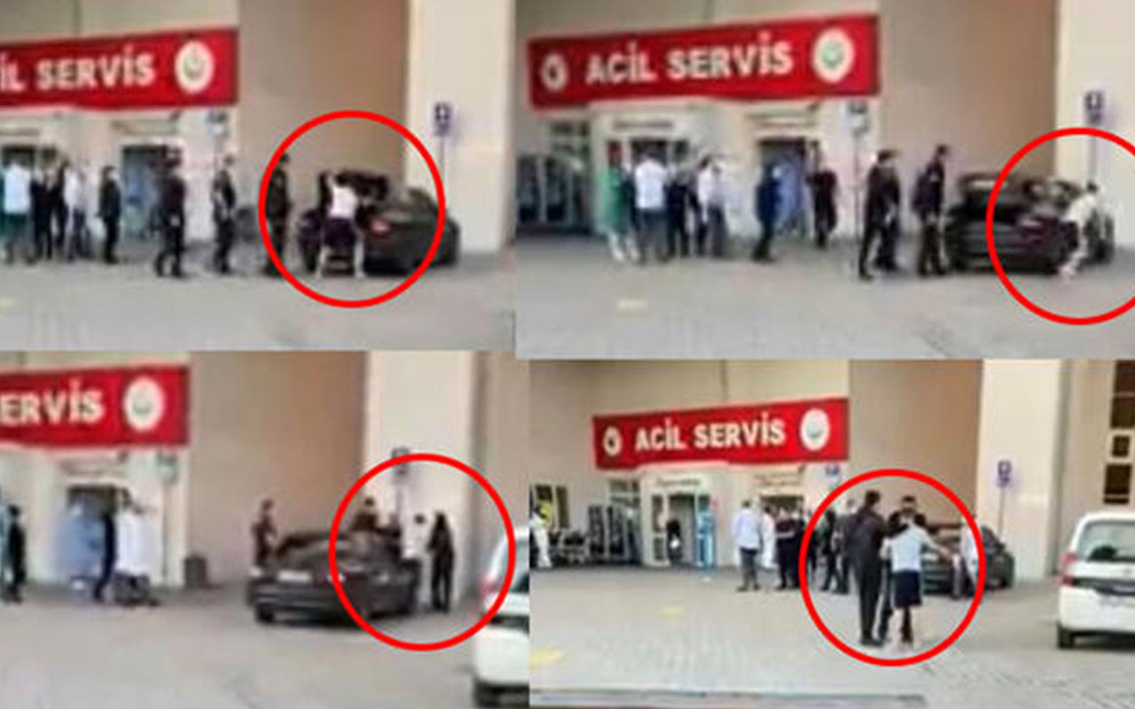 Kocaeli'de güvenlik görevlisine testereyle saldırdı, o anlar kameraya böyle yansıdı