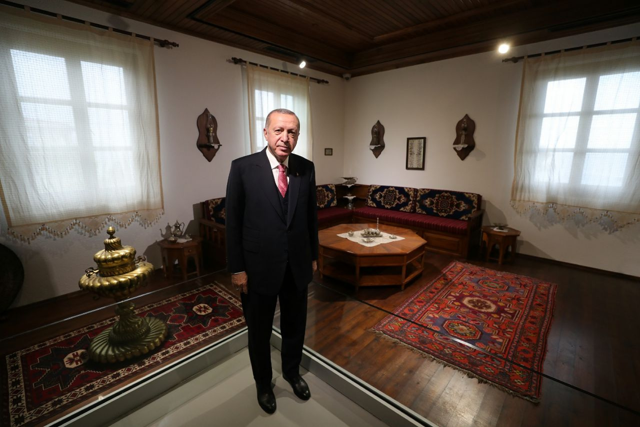 Erdoğan ile Bahçeli Demokrasi ve Özgürlükler Adası'nı gezdi