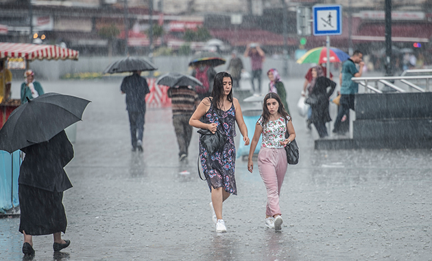 Meteoroloji paylaştı 5 bölge için sağanak yağış ve fırtına uyarısı!