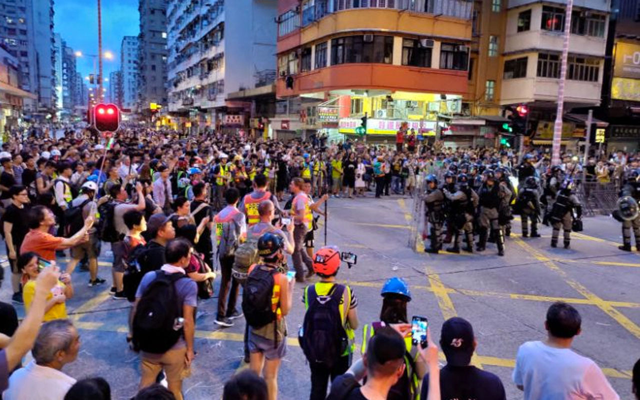 Çin'den ABD'nin Hong Kong adımı 'başarısızlığa mahkum4 değerlendirmesi